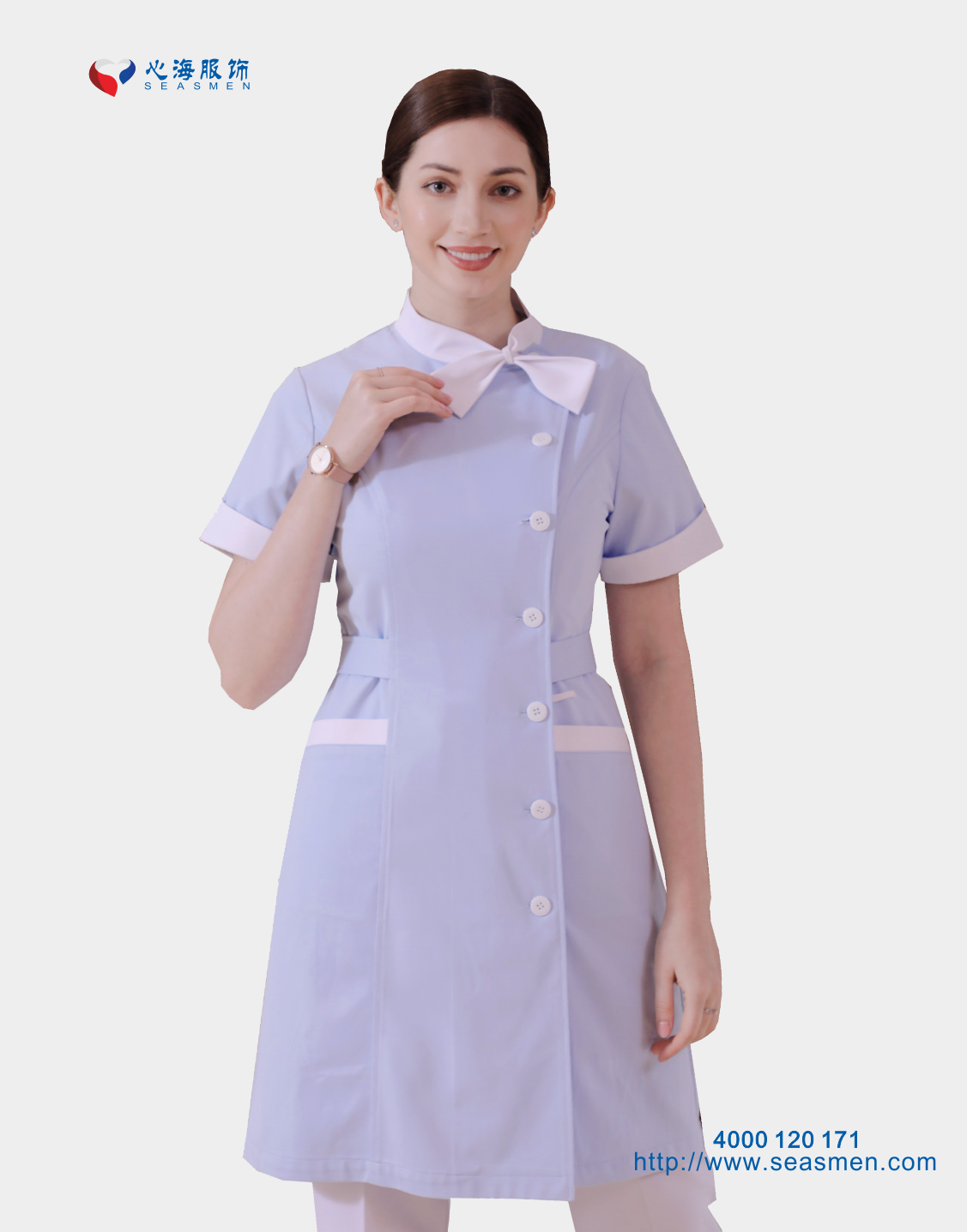 短袖护士服-HSF14