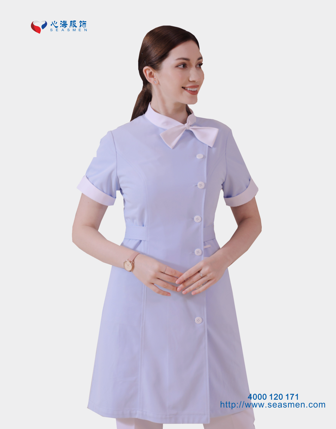短袖护士服-HSF14