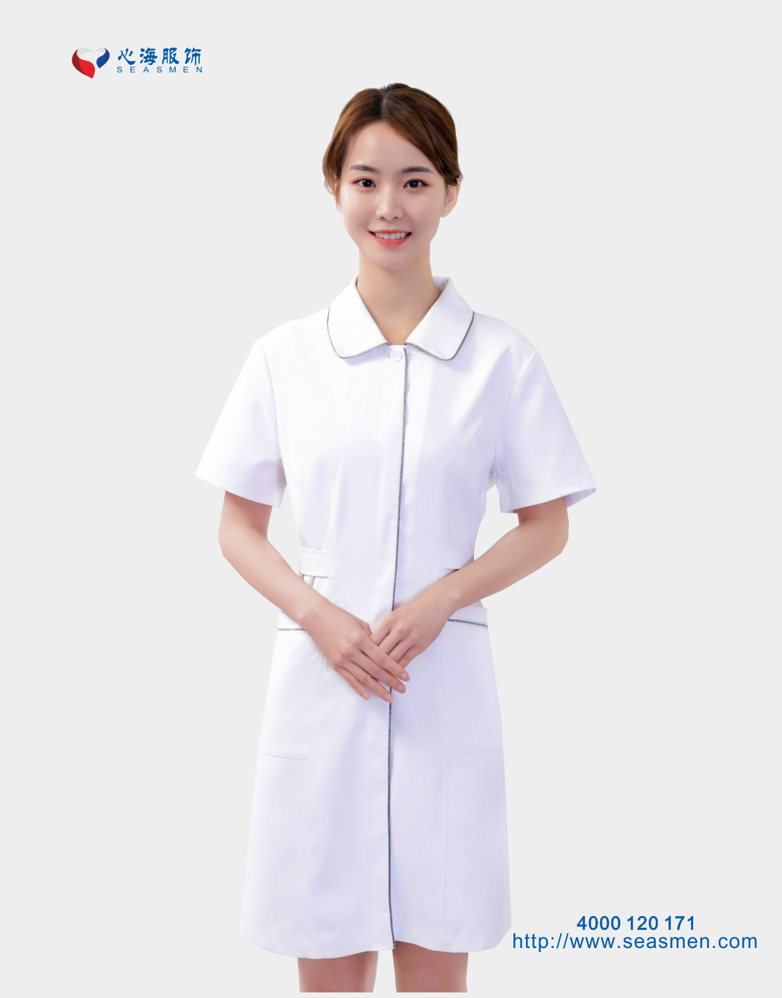 短袖护士服-HSF04