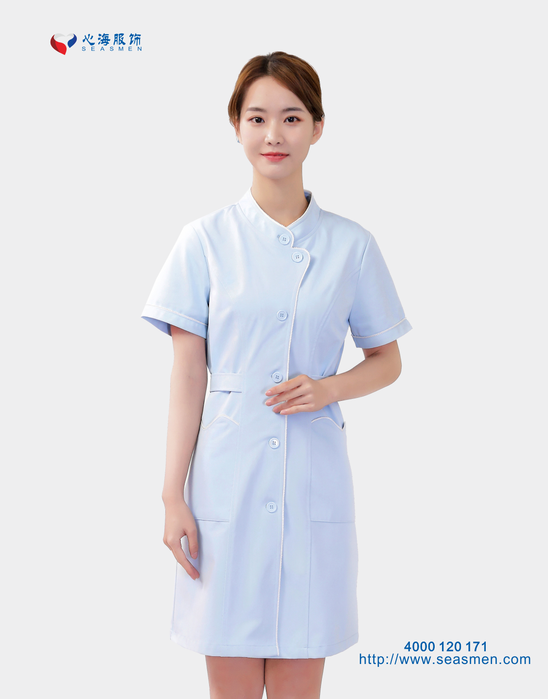 短袖护士服-04