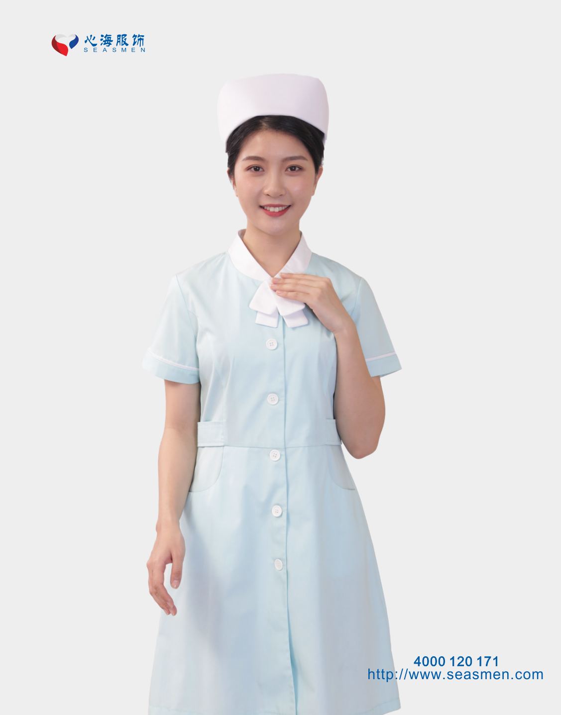 短袖护士服-HSF17